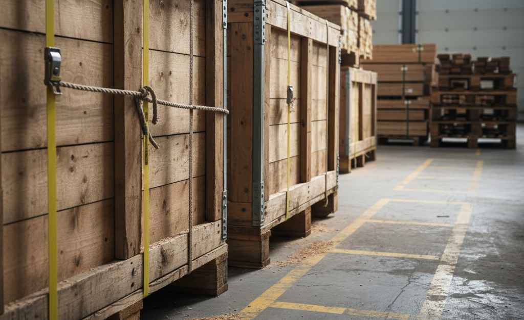 Barang yang wajib menggunakan packing kayu