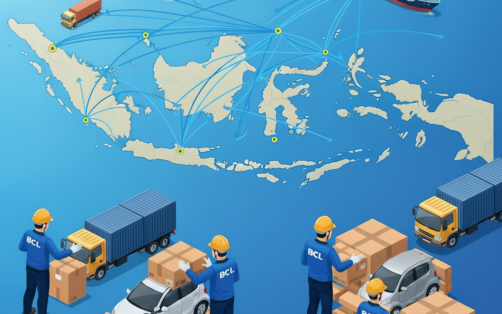 pengiriman barang antar pulau atau kota