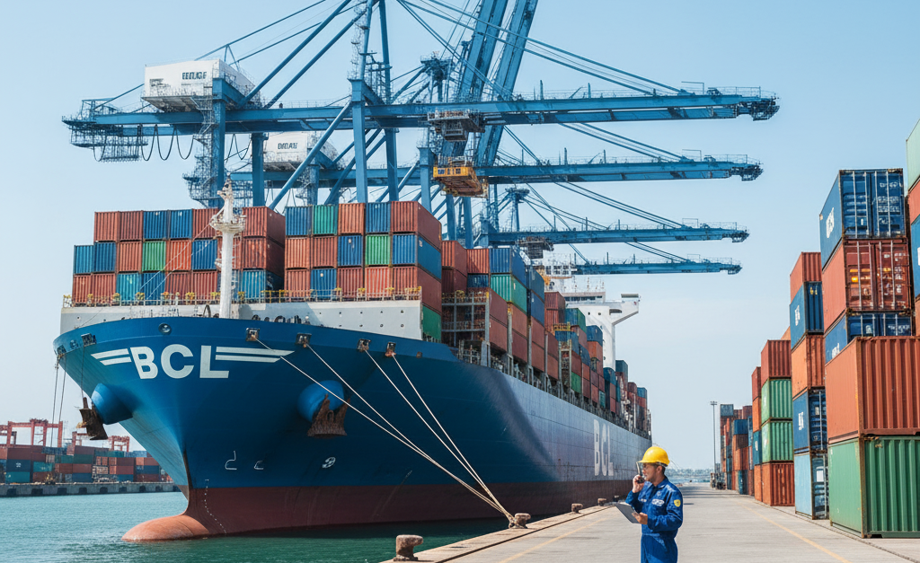 Layanan Pengiriman Barang via Laut