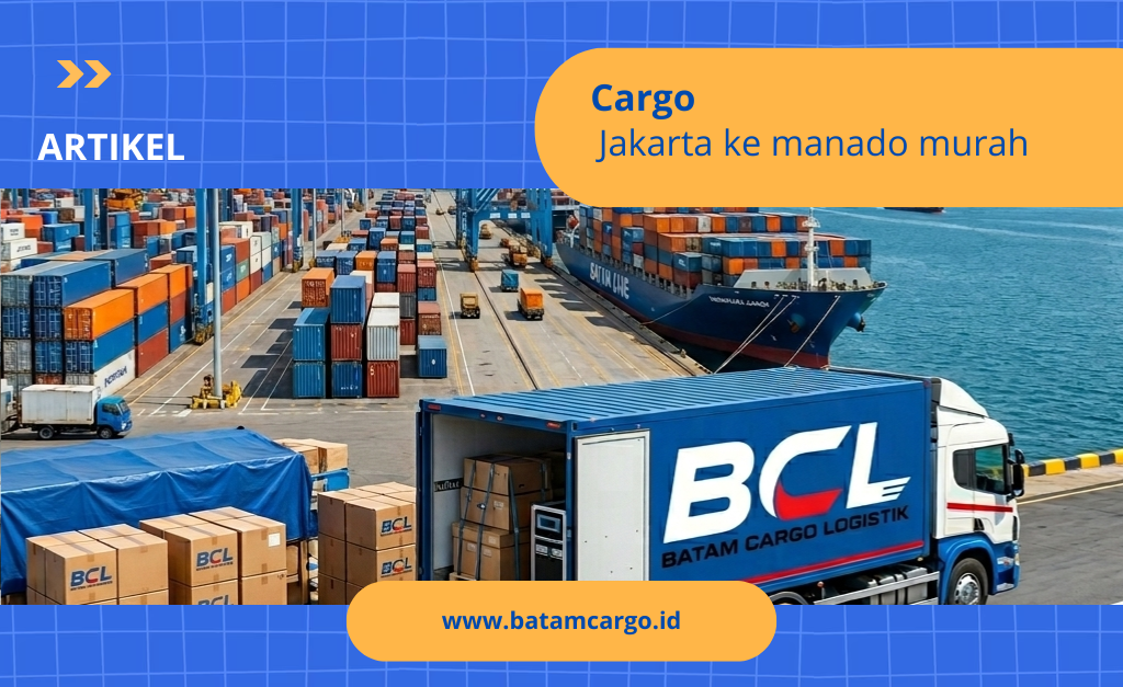 cargo jakarta ke manado