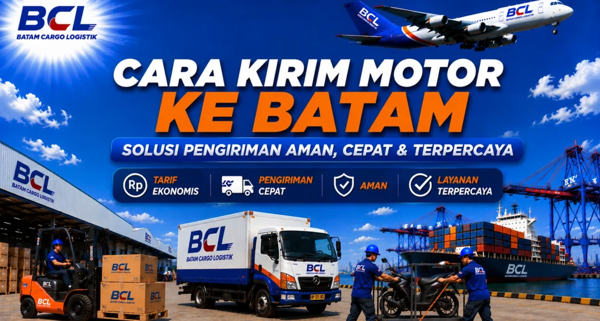 Cara Kirim Motor ke Batam