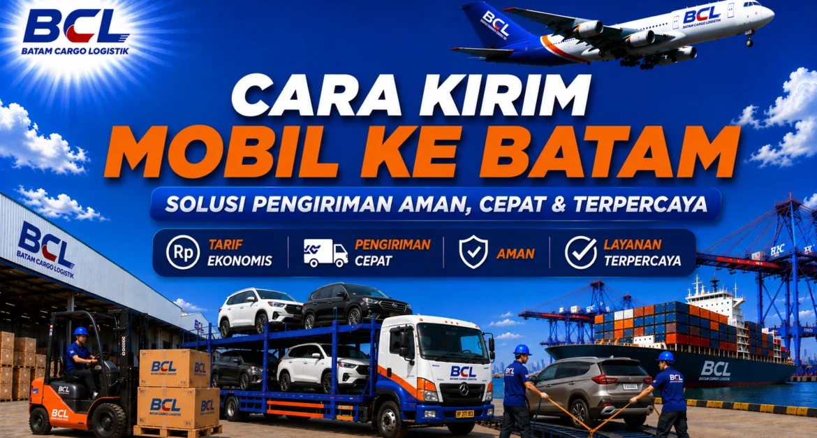 Cara kirim mobil ke Batam