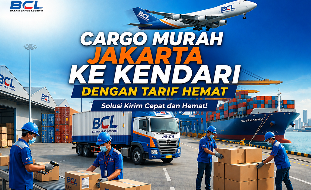 Cargo Murah Jakarta ke Kendari