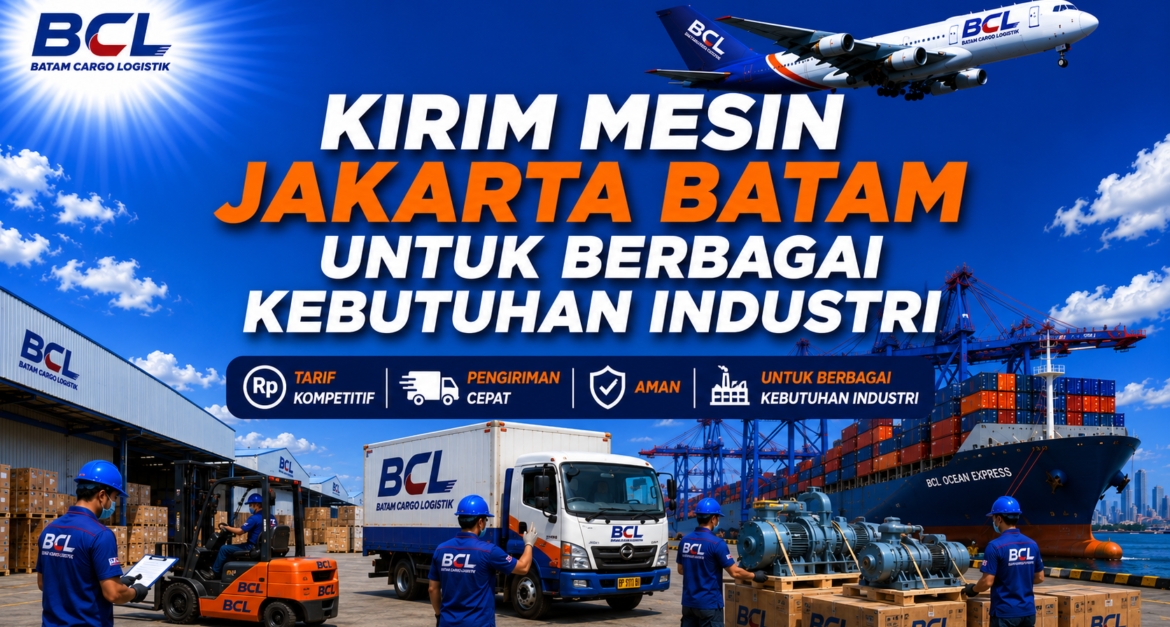 Kirim Mesin Jakarta Batam