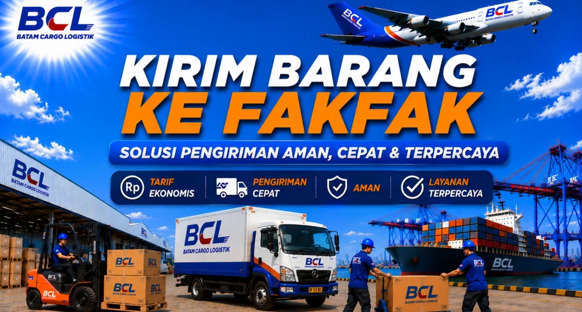 Kirim barang ke Fakfak