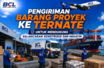 Pengiriman Barang Proyek ke Ternate