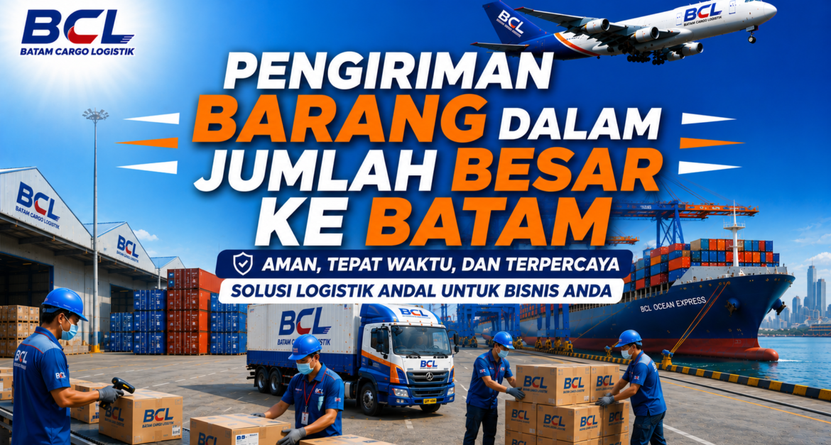 Pengiriman Barang dalam Jumlah Besar ke Batam