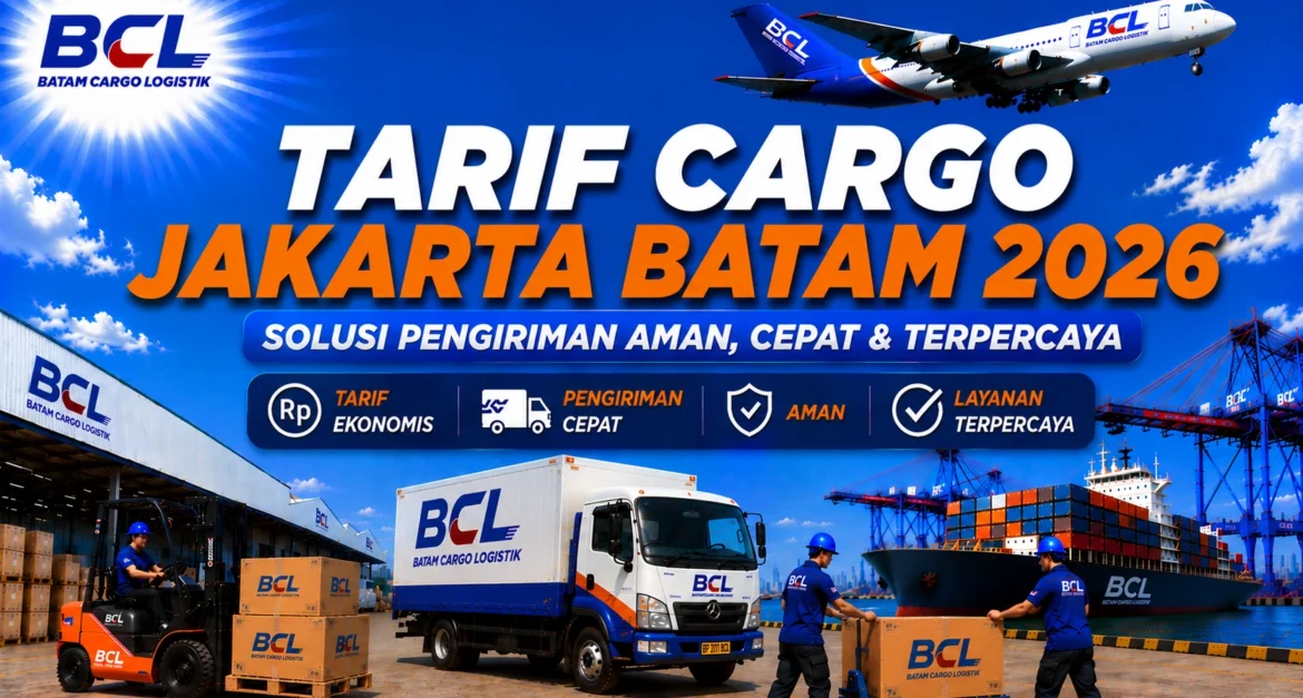 Tarif Cargo Jakarta Batam 2026
