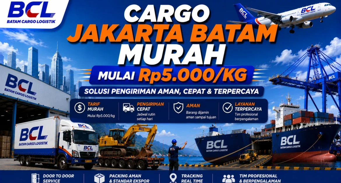 Cargo Jakarta Batam Murah Mulai Rp5.000Kg