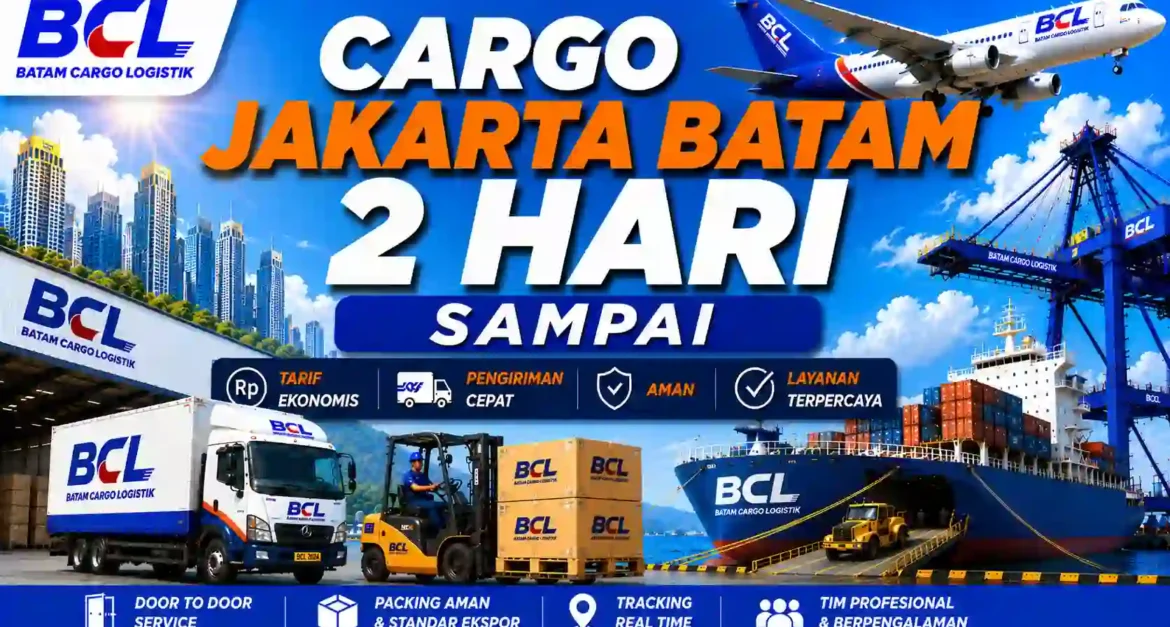Cargo jakarta batam 2 hari sampai