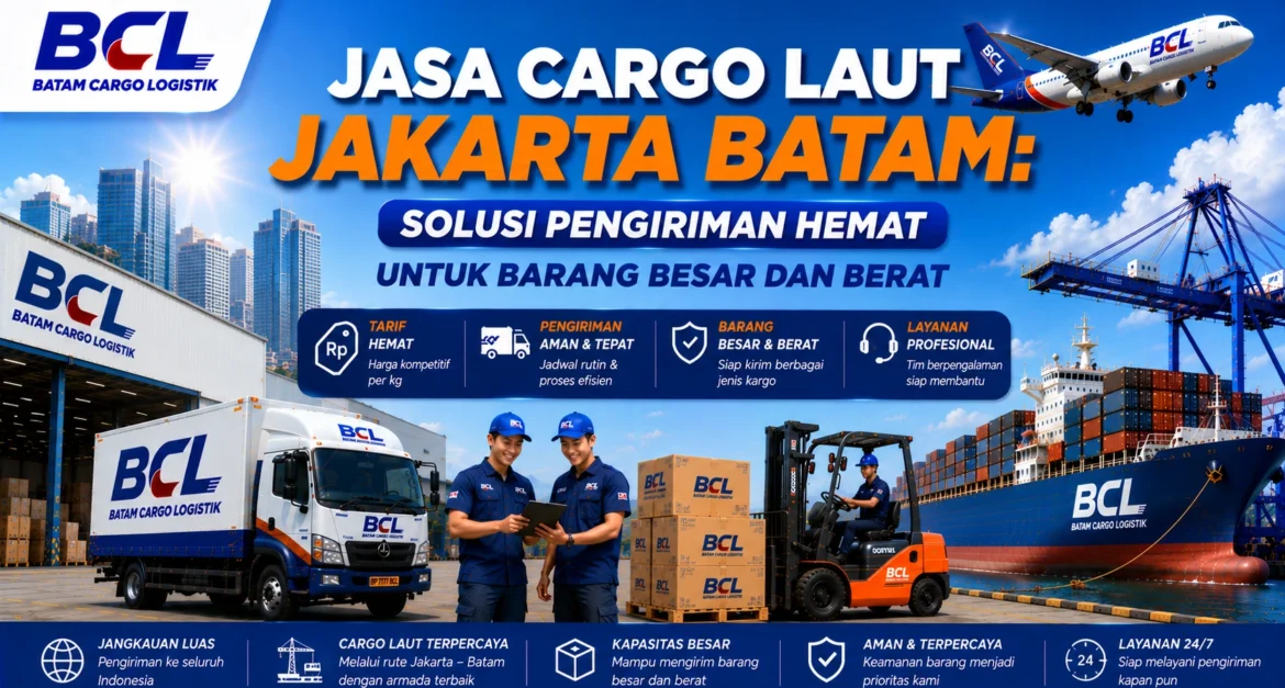 Jasa Cargo Laut Jakarta Batam