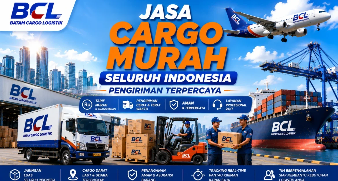 Jasa Cargo Murah Seluruh Indonesia