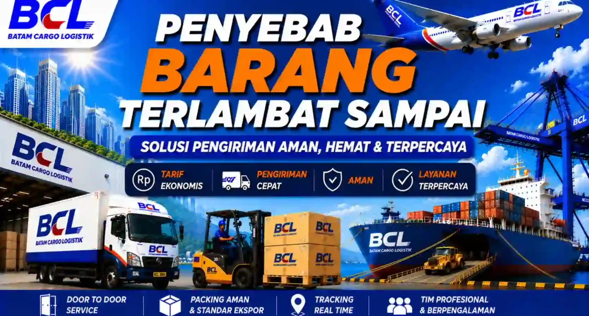 Penyebab Barang Terlambat Sampai