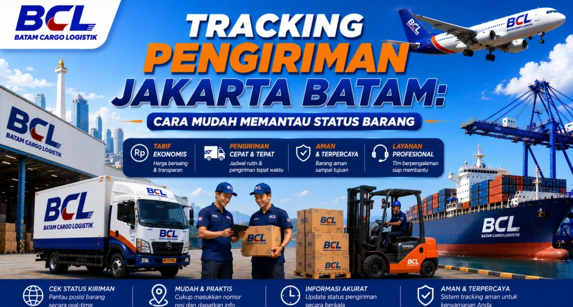 Tracking pengiriman Jakarta Batam