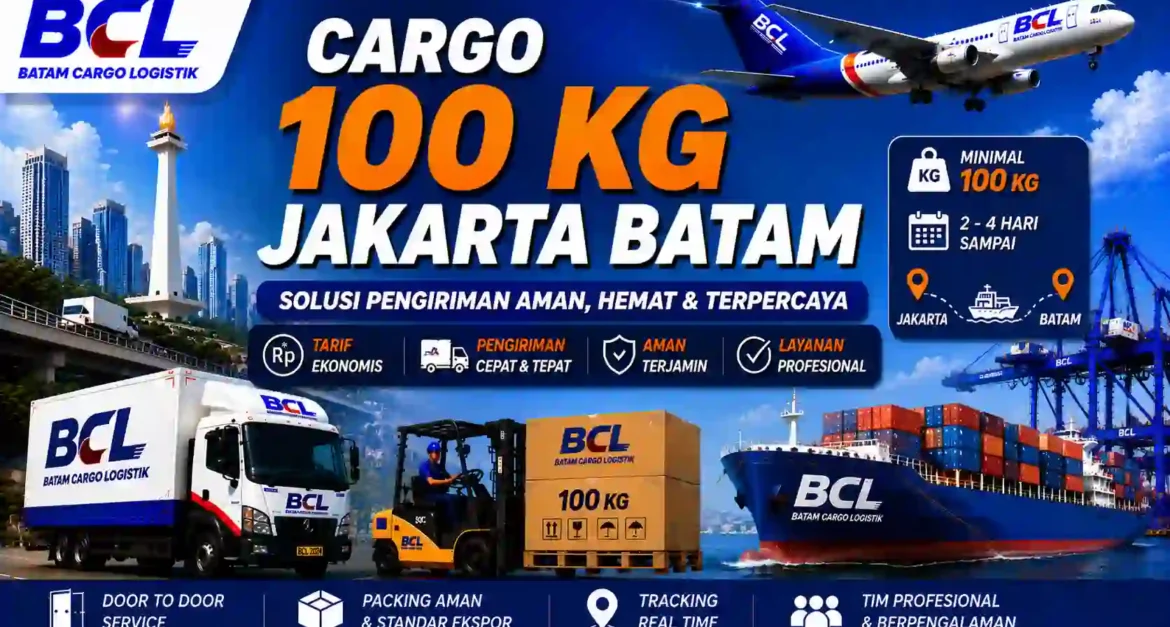 Cargo 100 Kg Jakarta Batam