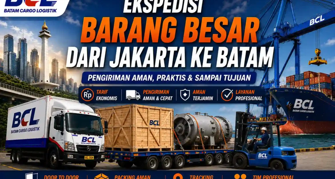 Ekspedisi Barang Besar dari Jakarta ke Batam