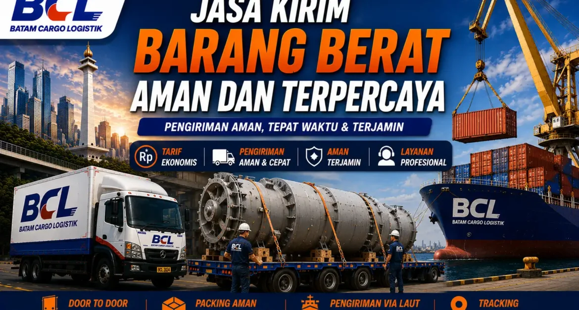 Jasa Kirim Barang Berat Aman dan Terpercaya