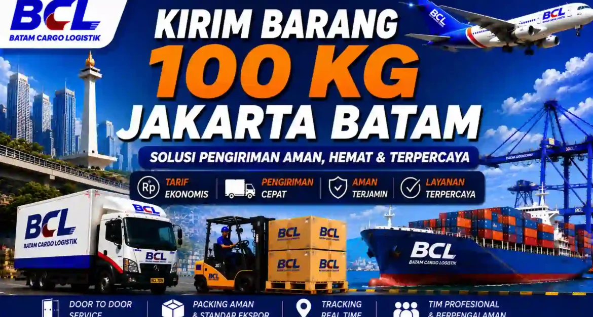 Kirim Barang 100 Kg Jakarta Batam