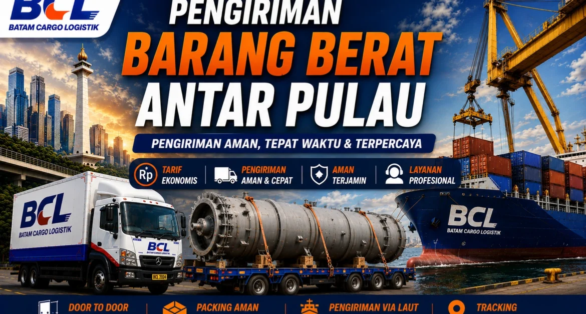 Pengiriman Barang Berat Antar Pulau